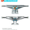 Venture Skateboard Trucks V8 Polished Eric Koston 5.2 Hi
