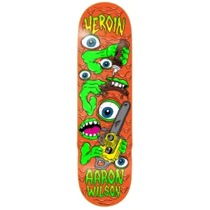 HEROIN Aaron Wilson Mutate Or Die Deck 8.5