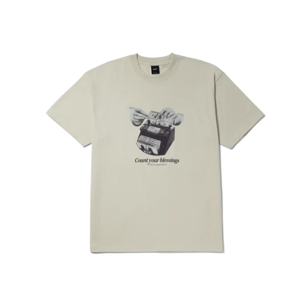 HUF BLESSINGS T-SHIRT STONE