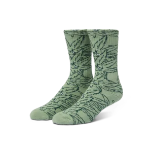 HUF GREEN BUDDY PATTERN SOCK