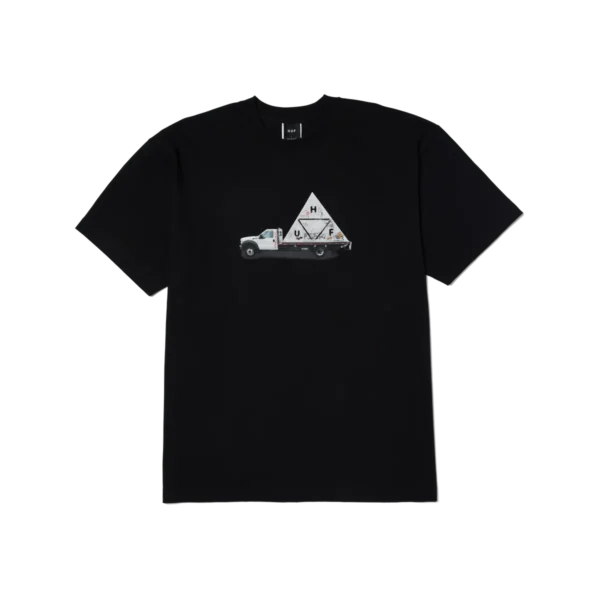 HUF HIGH CLEARANCE T-SHIRT BLACK