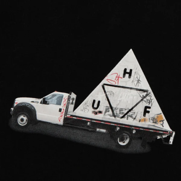 HUF HIGH CLEARANCE T-SHIRT BLACK