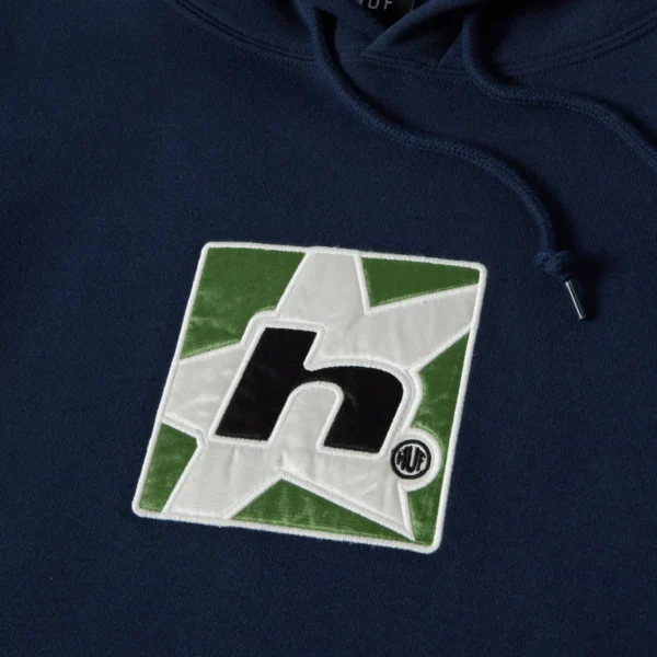 HUF H STAR P/O HOODIE NIGHTSHADE