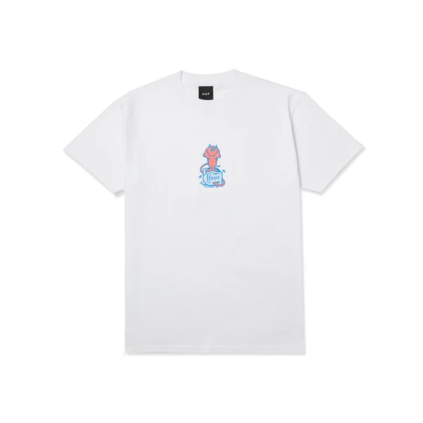 HUF MELT T-SHIRT WHITE
