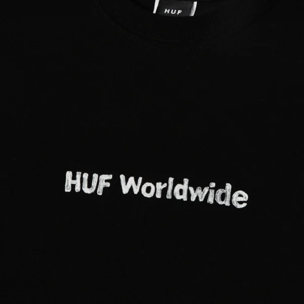 HUF MERIDA T-SHIRT BLACK