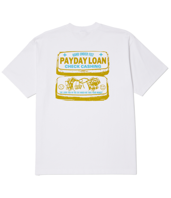 HUF Pay Day T-SHIRT - White