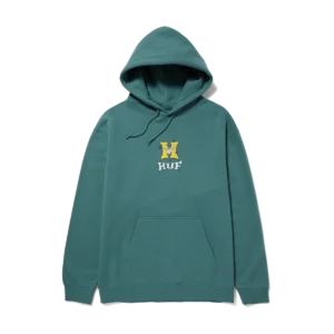 HUF SASSY H PULLOVER HOODIE SAGE