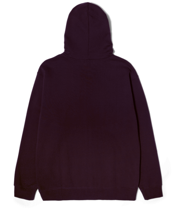 HUF SET TT ZIPPER HOODIE RAISIN