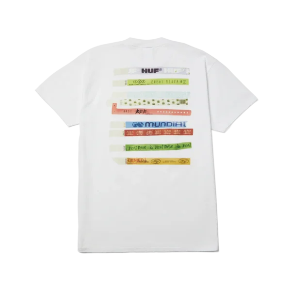 Huf Admission T-Shirt - White