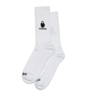NNSNS Head Logo Embroidered Sock White 38-42
