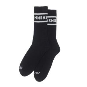NNSNS Logo Sock Black 38-42