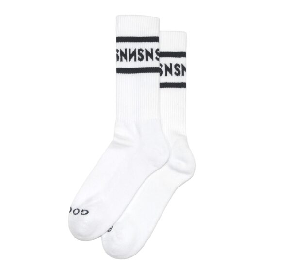 NNSNS Logo Sock White 38-42