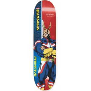 PRIMITIVE All Might Skateboard Deck Red 8.0
