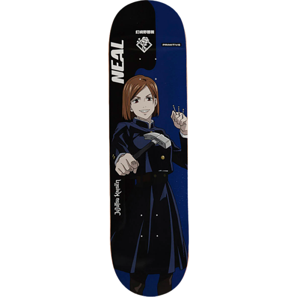 PRIMITIVE Neal Nobara Skateboard Deck Blue 8.25