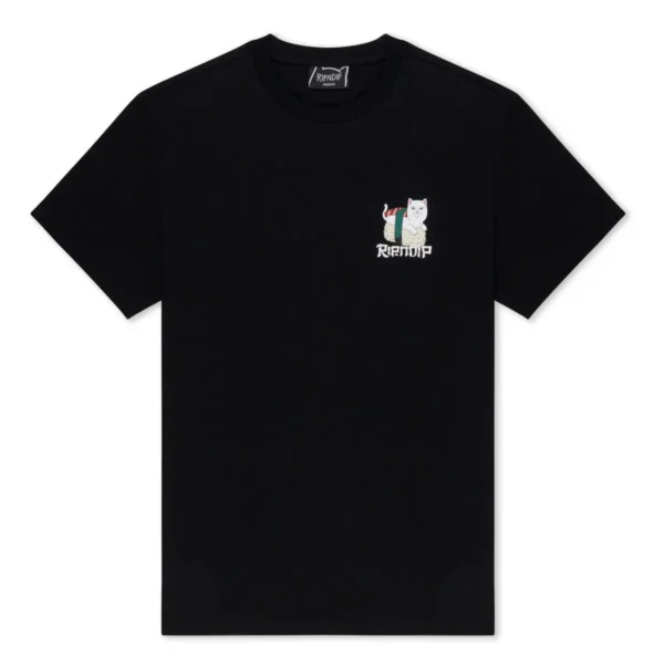 RIPNDIP SUSHI NERM T-SHIRT (BLACK)