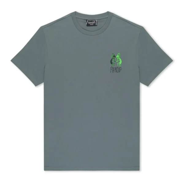 RIPNDIP We Were Here T-shirt Charcoal