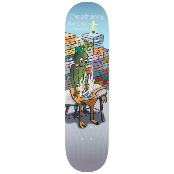 TOY MACHINE Skateboard deck DASHAWN IRON 8.375