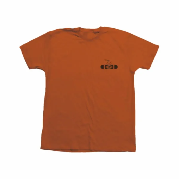 TOY MACHINE VACCINE S/S T-SHIRT (ORANGE)