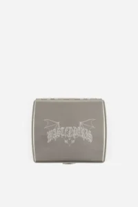 Wasted Paris Metal Cigarette Case Bela Silver Metal