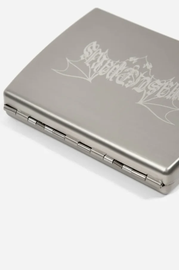 Wasted Paris Metal Cigarette Case Bela Silver Metal