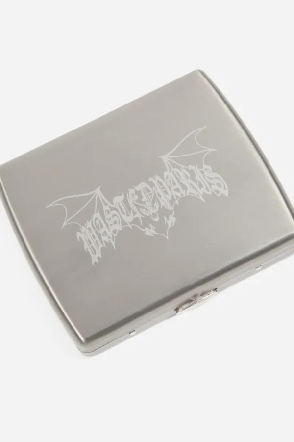 Wasted Paris Metal Cigarette Case Bela Silver Metal