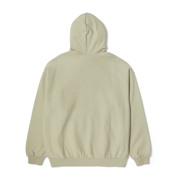 HUF LOGO APPLIQUE HOODIE FLEECE PUTTY