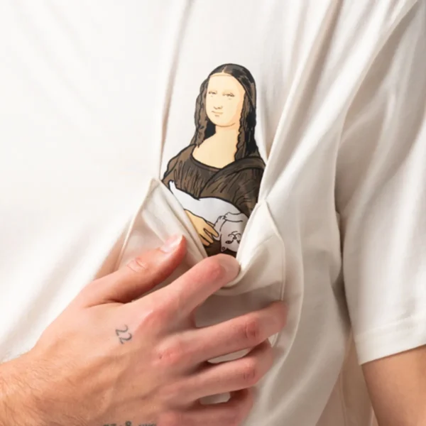 RIPNDIP NERMALISA POCKET T-SHIRT (BONE)