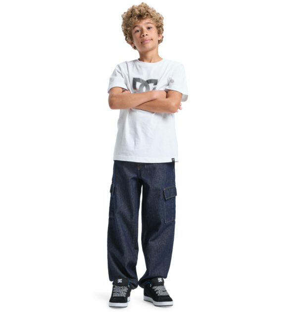 DC Baggy Cargo Indigo Dye PANTS KIDS