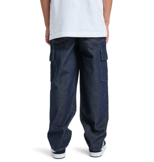DC Baggy Cargo Indigo Dye PANTS KIDS