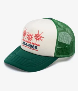 HUF AUTO GLASS TRUCKER PET (GREEN)