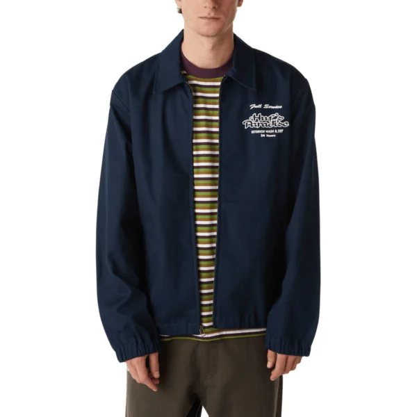 HUF Full Service Shop Jacket (NAVY)