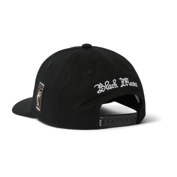 HUF ISAAC HAYES 6 PANEL HAT (BLACK)