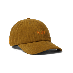 HUF OG 6 PANEL CV HAT CORDUROY (MOSS)