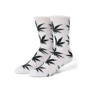 HUF PLANT LIFE SHADOW SOCKS (WHITE)