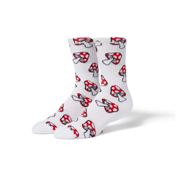 HUF Shrooms Sock (White)