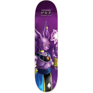 PRIMITIVE Desarmo Destroyer SKATEBOARD Deck (Purple) 8.38