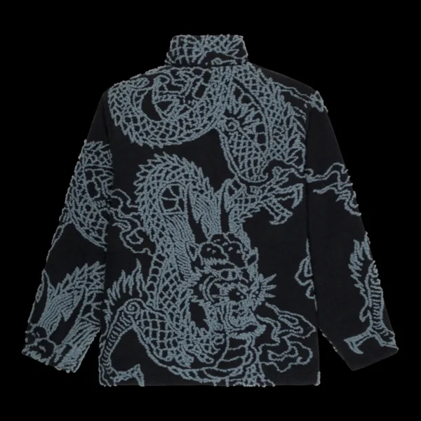 RIPNDIP HAKU REVERSIBLE JACKET (BLACK / CHARCOAL)