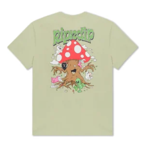 RIPNDIP PLAYGROUND T-SHIRT (LIGHT MOSS)
