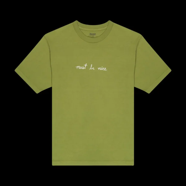 RIPNDIP ROMANTIC NERM TEE (LIGHT FOREST )