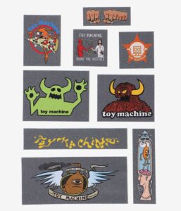 TOY MACHINE ALL HAIL GRIP STICKER PACK