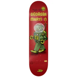TOY MACHINE GEORGIA MARTIN ROBOT skateboard deck 8.25