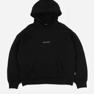 WASTED PARIS SWITCHBLADE BOXY HOODIE (BLACK)