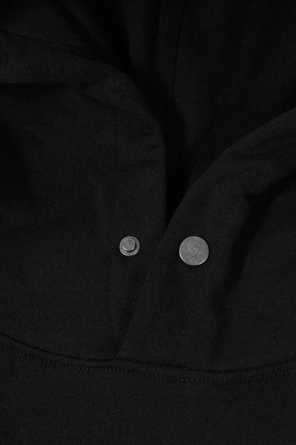 WASTED PARIS SWITCHBLADE BOXY HOODIE (BLACK)