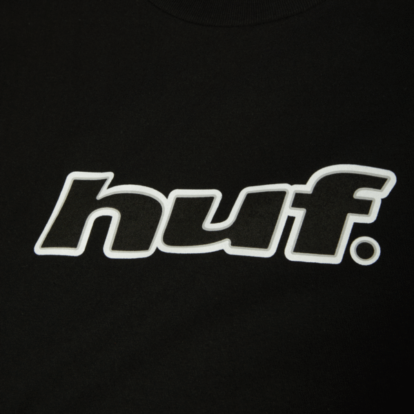 HUF H DOT T-SHIRT (BLACK)