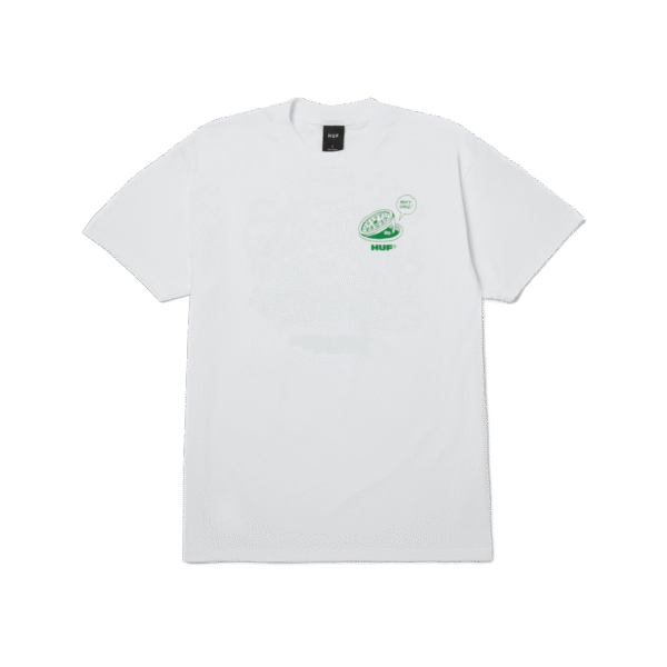 HUF WHAT A JUNGLE T-SHIRT (WHITE)