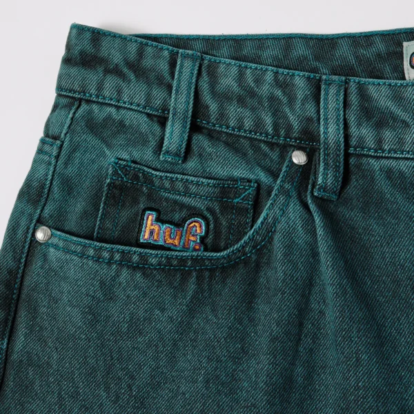 HUF CROMER WASHED PANTS (SEA GREEN)