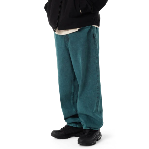 HUF CROMER WASHED PANTS (SEA GREEN)