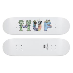 Huf X Steven Harrington Deck White 8.25"