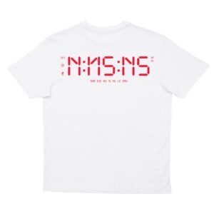 NNSNS NNSNS Clock T-Shirt (White)