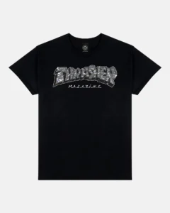 THRASHER DISCO BY SPANKY T-SHIRT (BLACK)